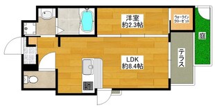 リアコート上新庄の物件間取画像